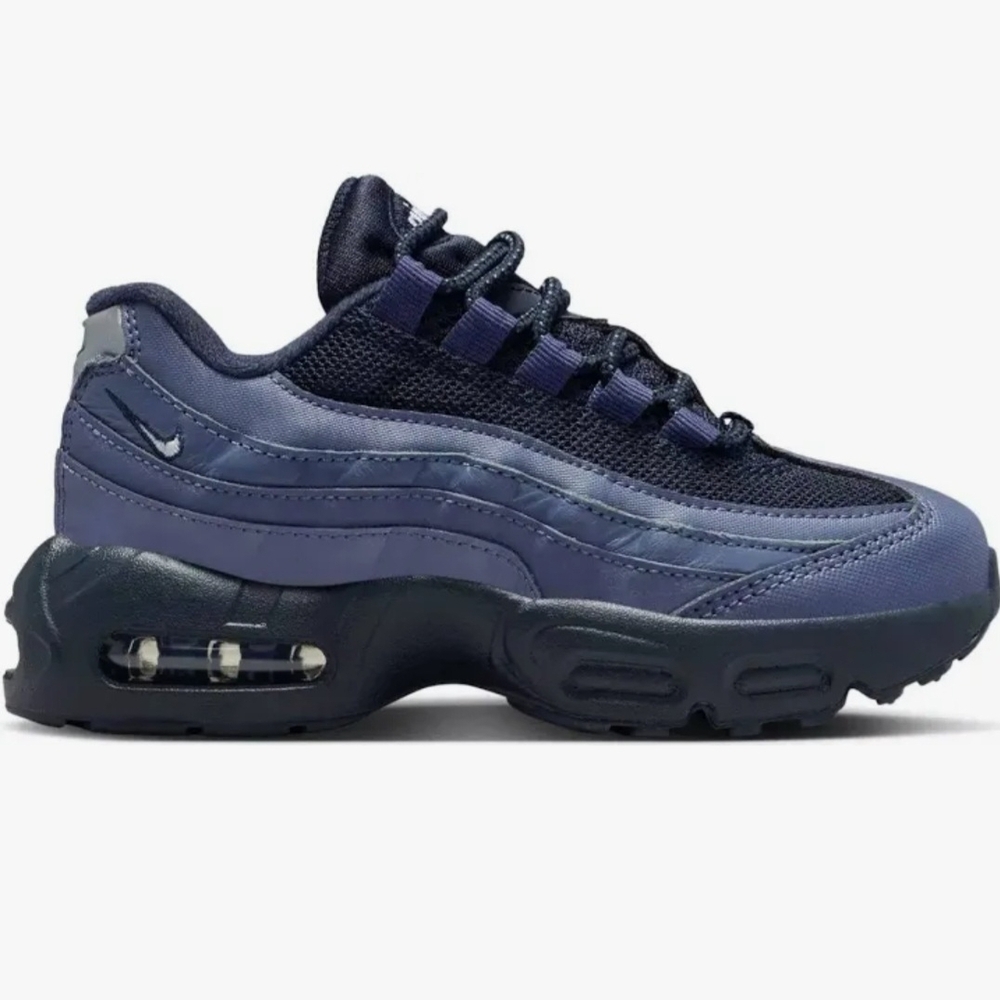 Kids Navy Blue Sneakers